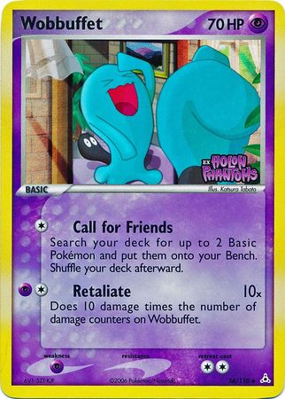 Wobbuffet (56/110) (Stamped) [EX: Holon Phantoms] | Card Citadel