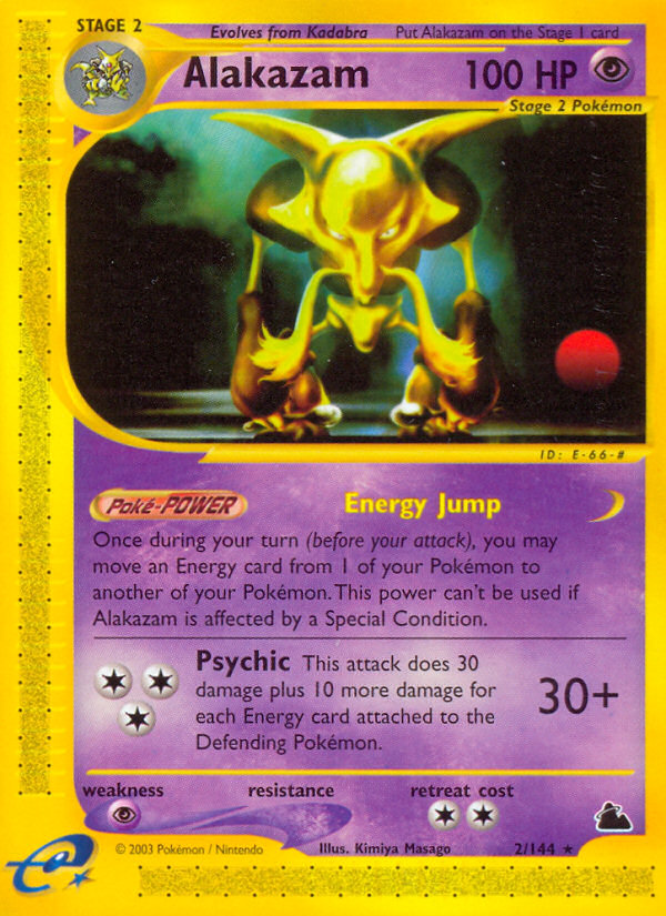 Alakazam (2/144) [Skyridge] | Card Citadel