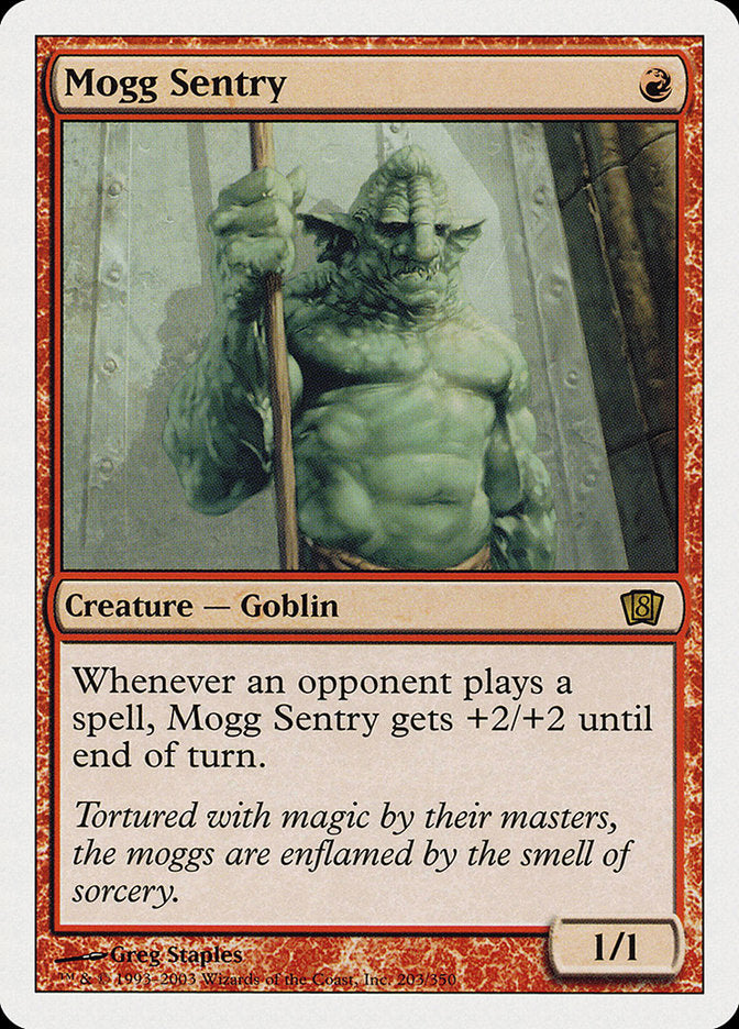 Mogg Sentry [Eighth Edition] | Card Citadel