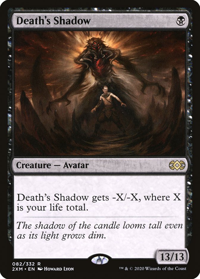 Death's Shadow [Double Masters] | Card Citadel