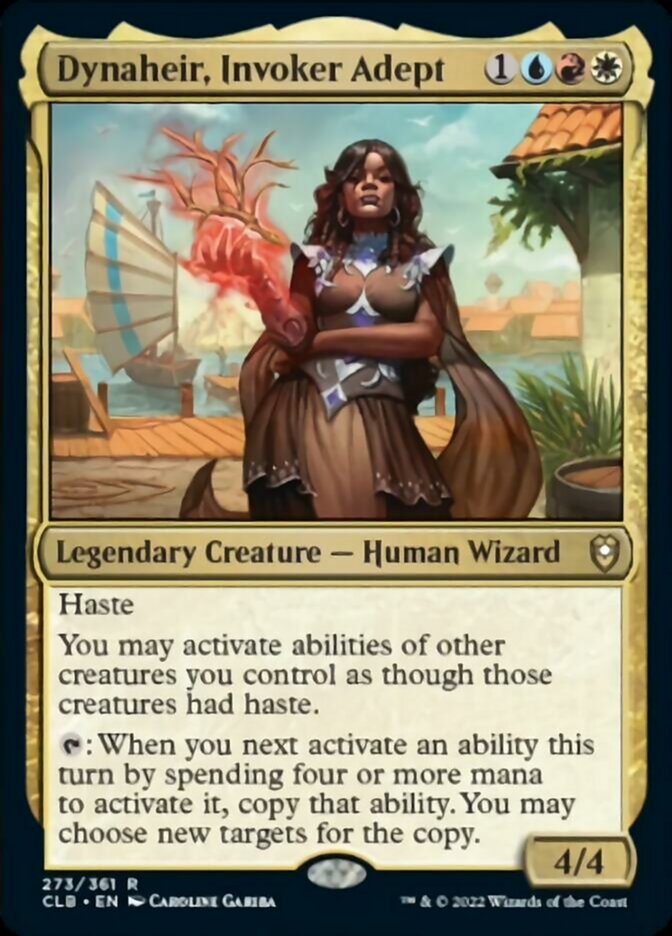 Dynaheir, Invoker Adept [Commander Legends: Battle for Baldur's Gate] | Card Citadel