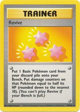 Revive (89/102) [Base Set Unlimited] | Card Citadel