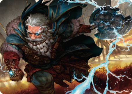Electrostatic Infantry Art Card [Dominaria United Art Series] | Card Citadel
