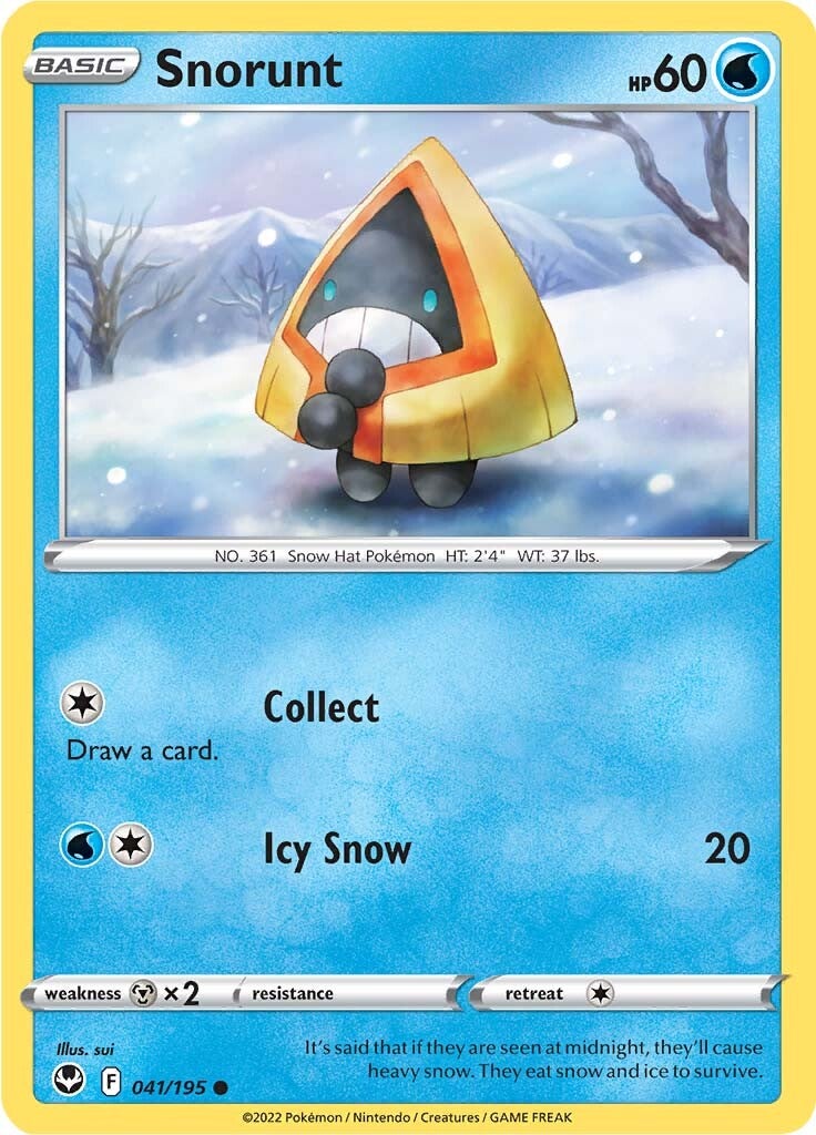 Snorunt (041/195) [Sword & Shield: Silver Tempest] | Card Citadel