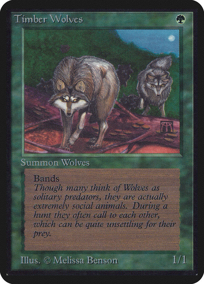 Timber Wolves [Limited Edition Alpha] | Card Citadel