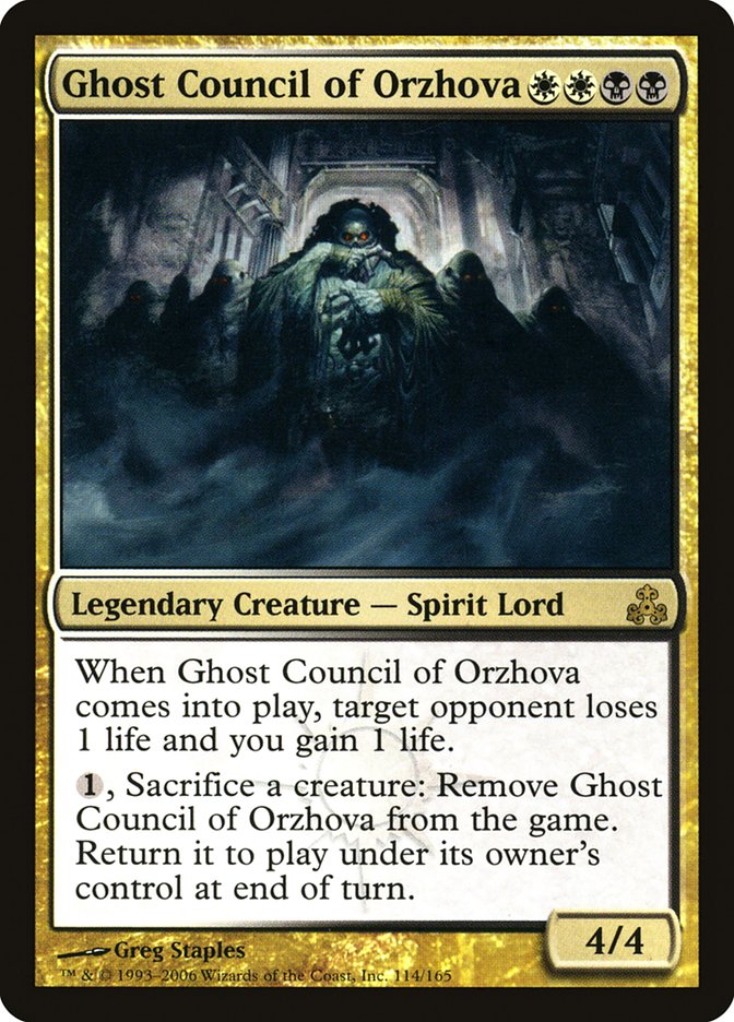 Ghost Council of Orzhova [Guildpact] | Card Citadel
