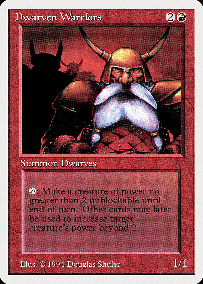 Dwarven Warriors [Summer Magic / Edgar] | Card Citadel