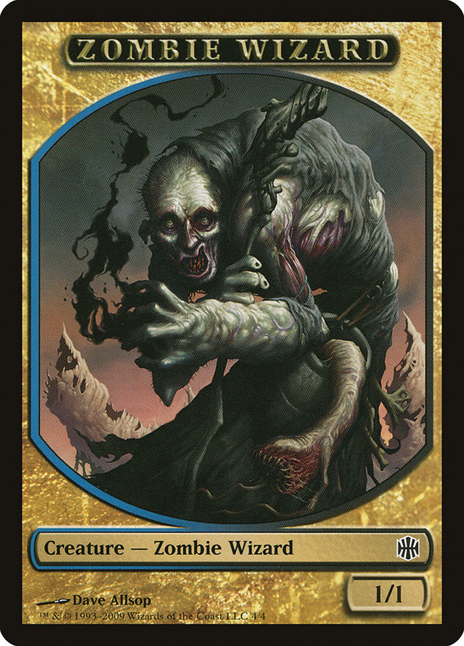 Zombie Wizard [Alara Reborn Tokens] | Card Citadel