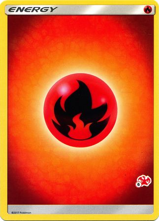 Fire Energy (Charizard Stamp #6) [Battle Academy 2020] | Card Citadel