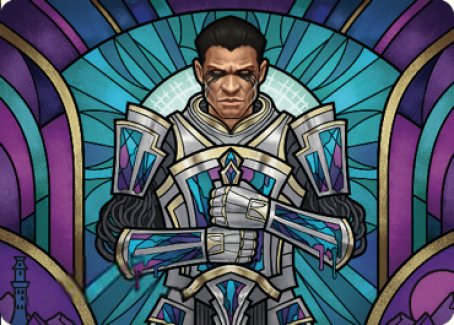 Aron, Benalia's Ruin Art Card [Dominaria United Art Series] | Card Citadel