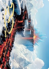 Surtland Frostpyre Art Card (Gold-Stamped Signature) [Kaldheim: Art Series] | Card Citadel