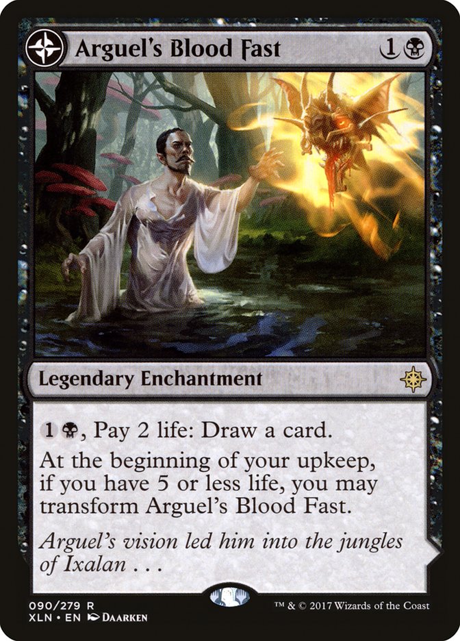 Arguel's Blood Fast // Temple of Aclazotz [Ixalan] | Card Citadel