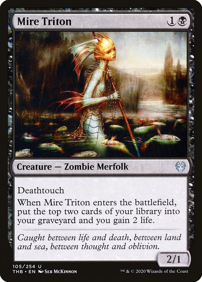 Mire Triton [Theros Beyond Death] | Card Citadel