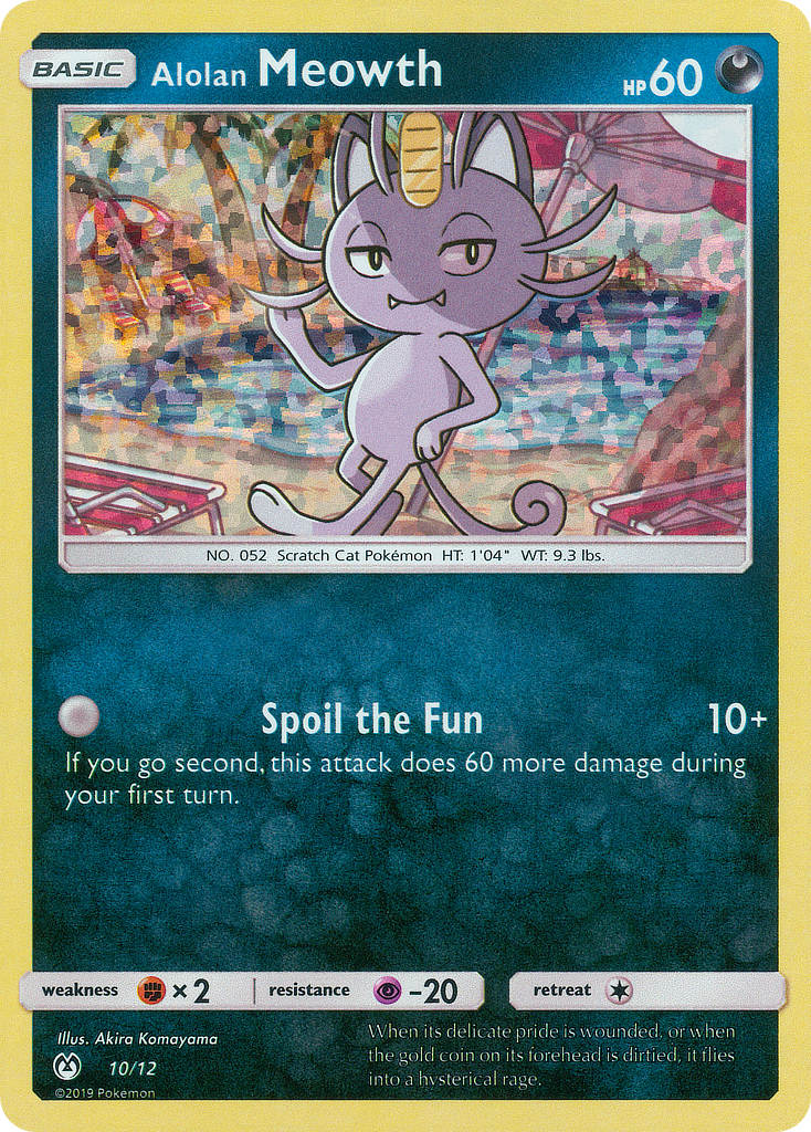 Alolan Meowth (10/12) [McDonald's Promos: 2019 Collection] | Card Citadel