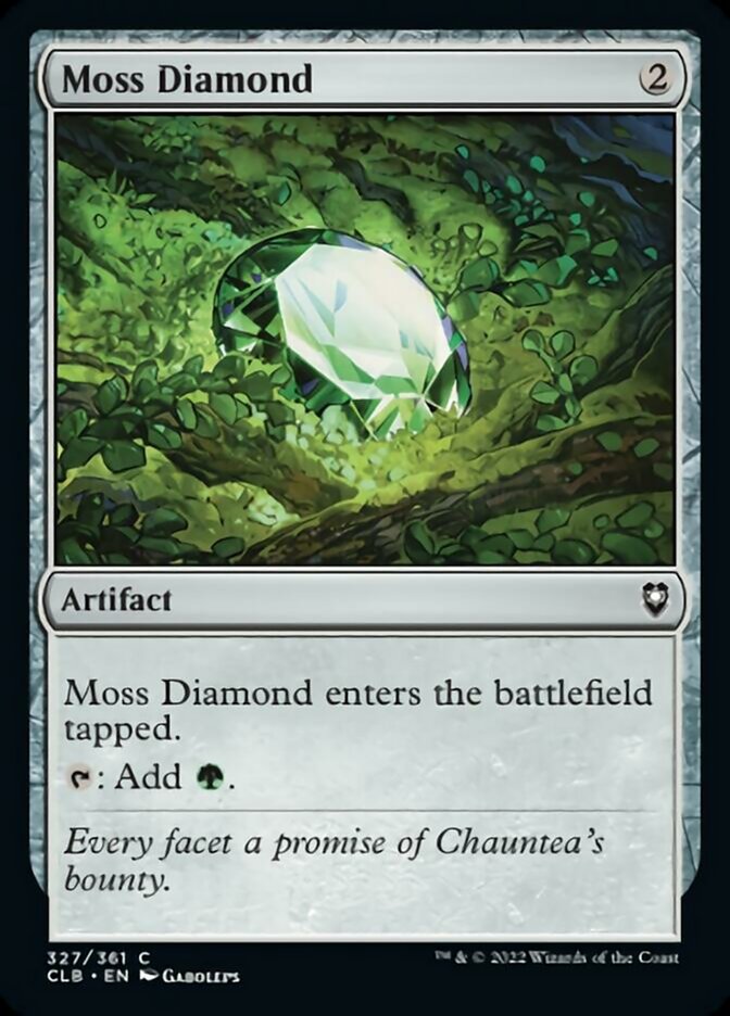 Moss Diamond [Commander Legends: Battle for Baldur's Gate] | Card Citadel