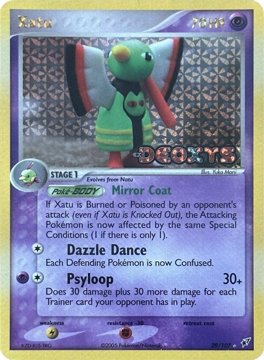 Xatu (29/107) (Stamped) [EX: Deoxys] | Card Citadel