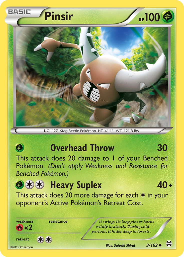 Pinsir (3/162) [XY: BREAKthrough] | Card Citadel