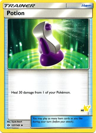Potion (127/149) (Pikachu Stamp #40) [Battle Academy 2020] | Card Citadel