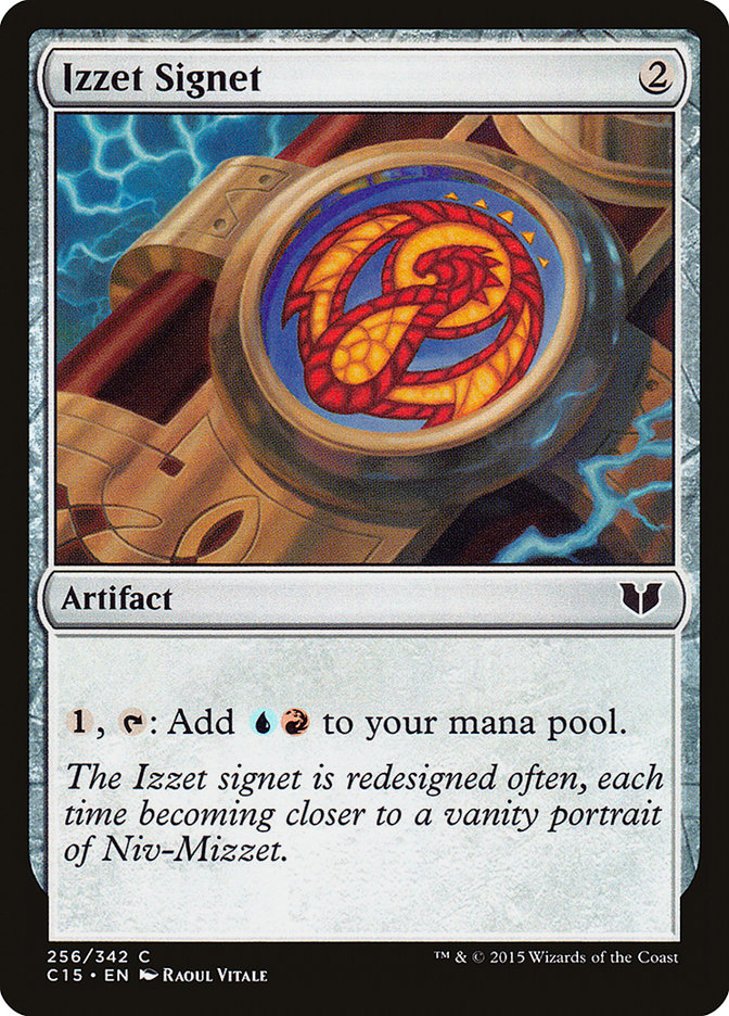 Izzet Signet [Commander 2015] | Card Citadel