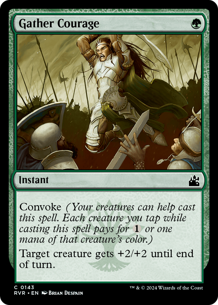 Gather Courage [Ravnica Remastered] | Card Citadel