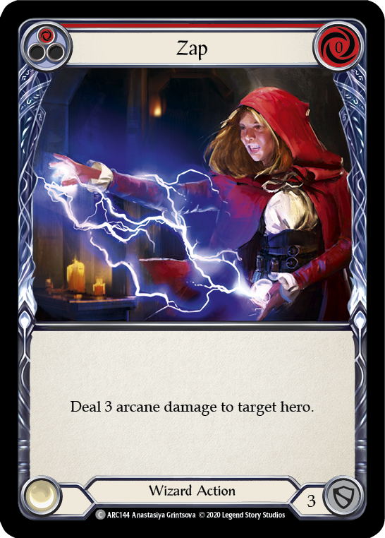 Zap (Red) [ARC144] Unlimited Rainbow Foil | Card Citadel