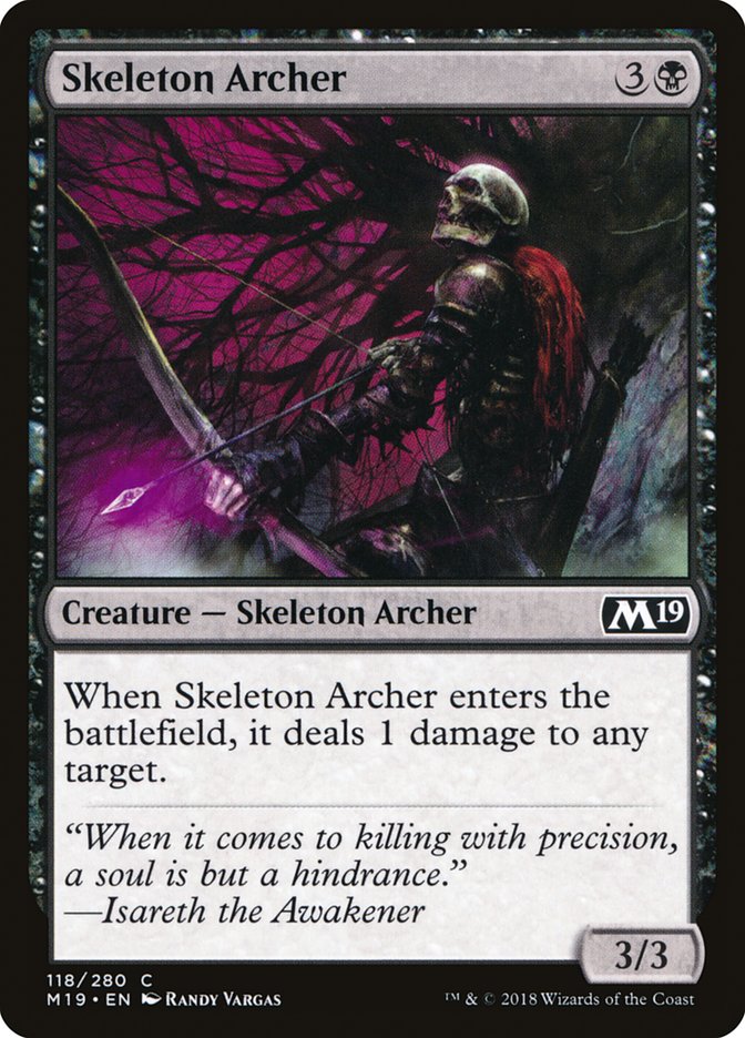 Skeleton Archer [Core Set 2019] | Card Citadel
