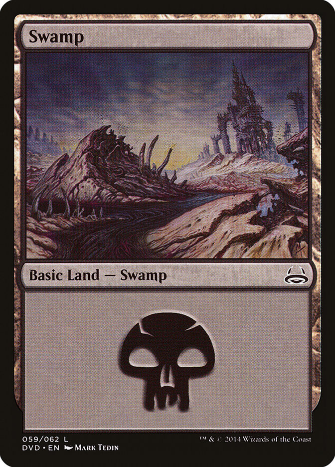 Swamp (59) (Divine vs. Demonic) [Duel Decks Anthology] | Card Citadel