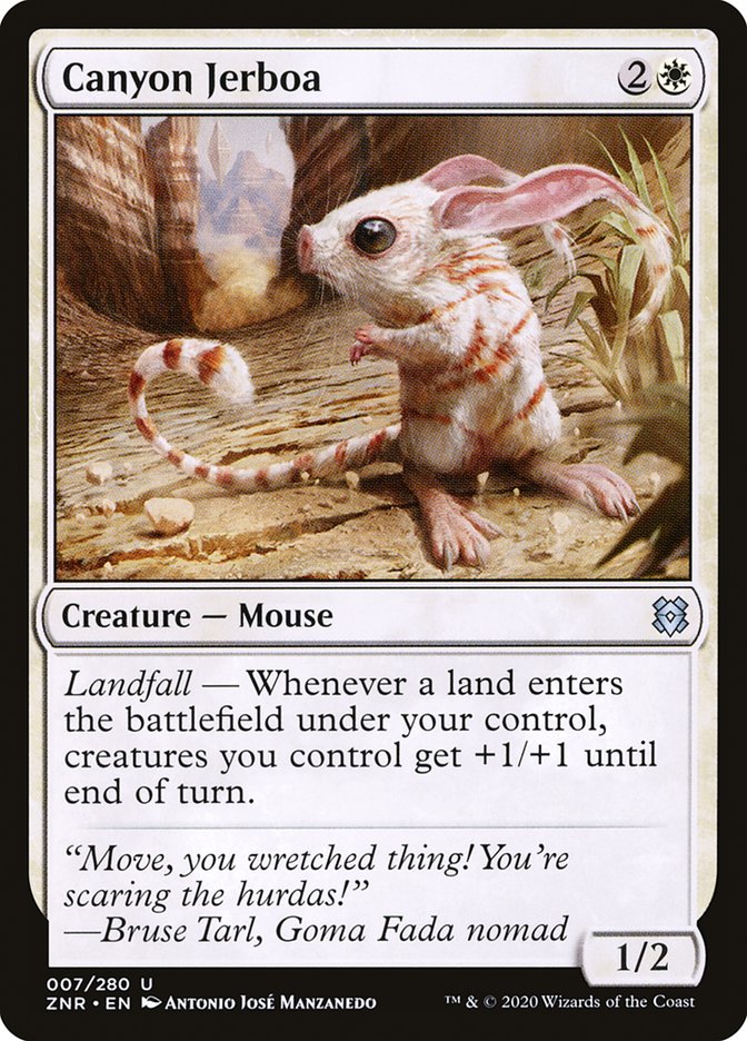 Canyon Jerboa [Zendikar Rising] | Card Citadel