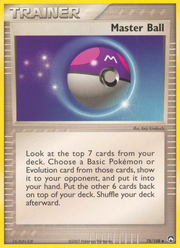 Master Ball (78/108) [EX: Power Keepers] | Card Citadel