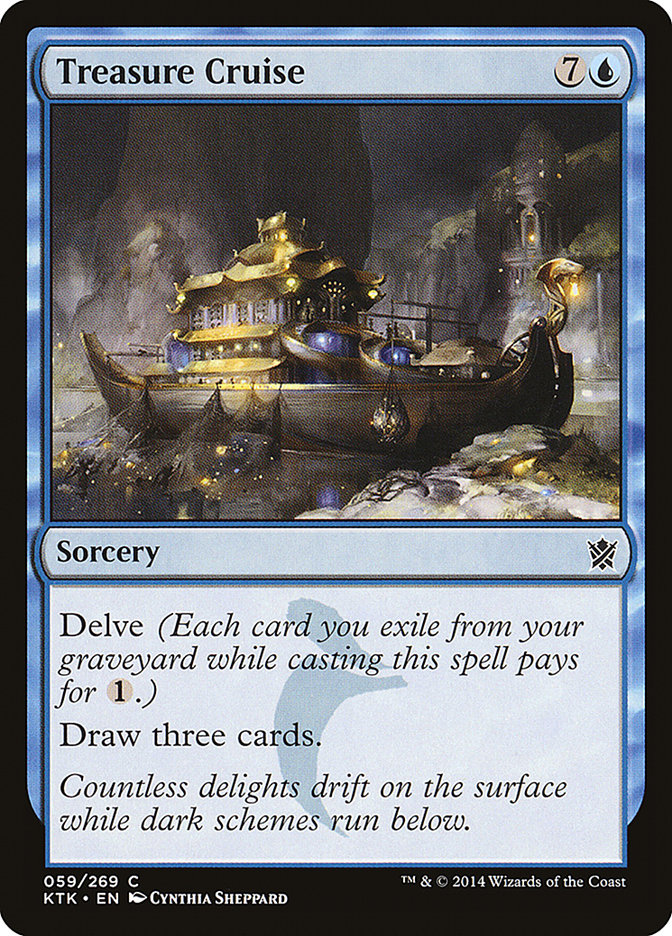 Treasure Cruise [Khans of Tarkir] | Card Citadel