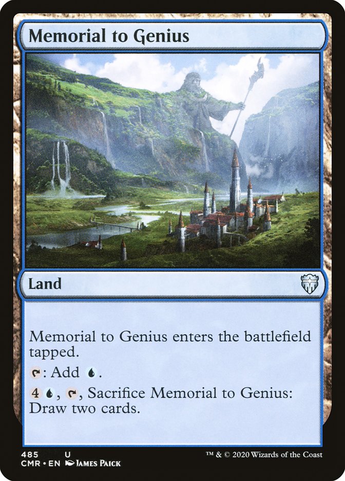 Memorial to Genius [Commander Legends] | Card Citadel