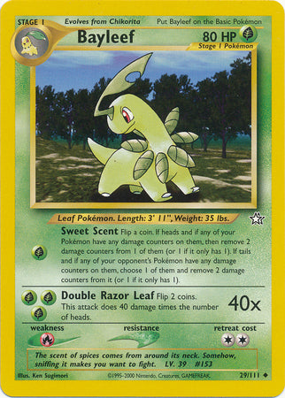 Bayleef (29/111) [Neo Genesis Unlimited] | Card Citadel