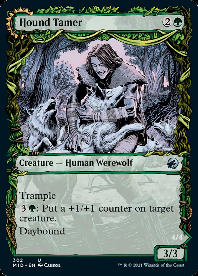 Hound Tamer // Untamed Pup (Showcase Equinox) [Innistrad: Midnight Hunt] | Card Citadel