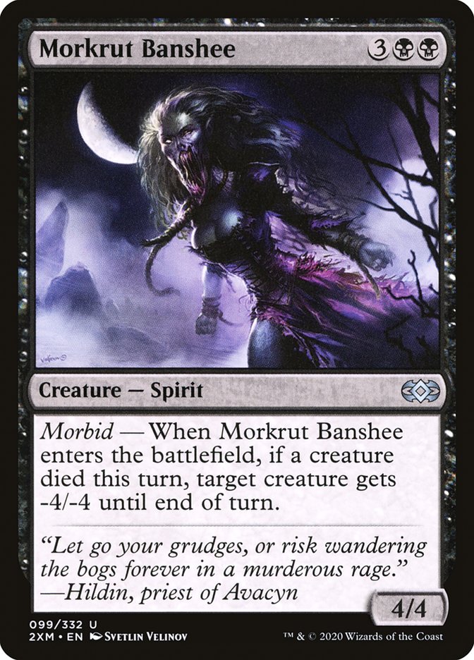 Morkrut Banshee [Double Masters] | Card Citadel