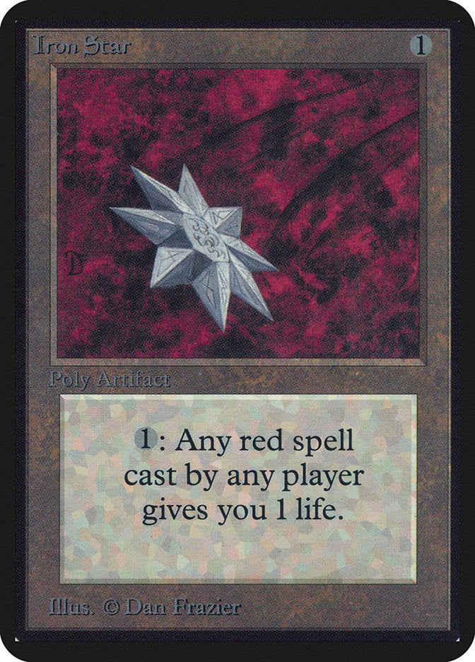 Iron Star [Limited Edition Alpha] | Card Citadel