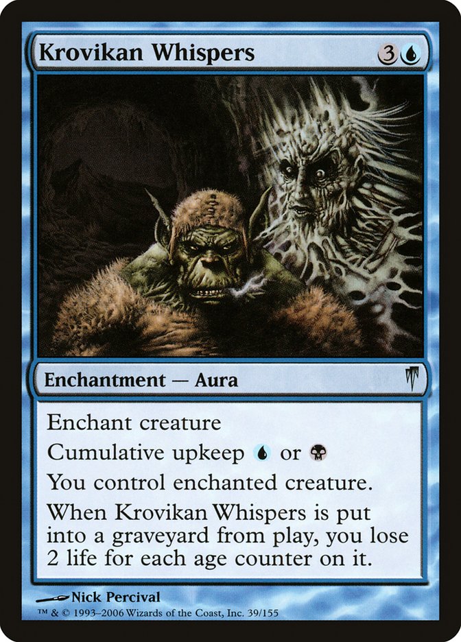 Krovikan Whispers [Coldsnap] | Card Citadel