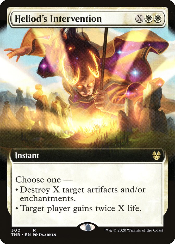 Heliod's Intervention (Extended Art) [Theros Beyond Death] | Card Citadel