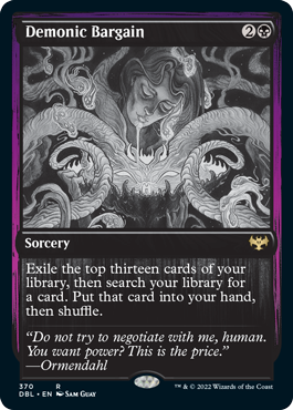 Demonic Bargain [Innistrad: Double Feature] | Card Citadel