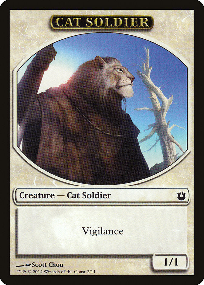 Cat Soldier [Born of the Gods Tokens] | Card Citadel