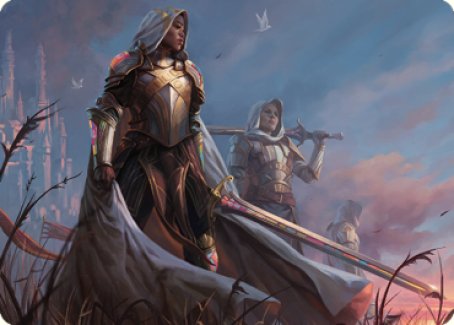 Danitha, Benalia's Hope Art Card [Dominaria United Art Series] | Card Citadel