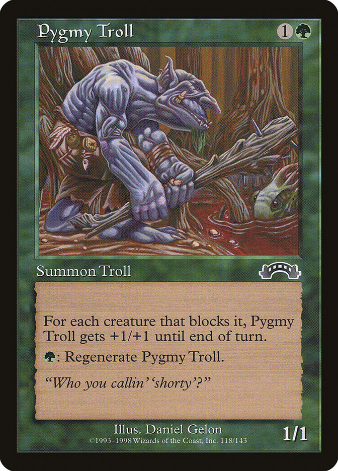 Pygmy Troll [Exodus] | Card Citadel