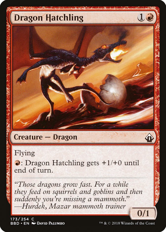 Dragon Hatchling [Battlebond] | Card Citadel