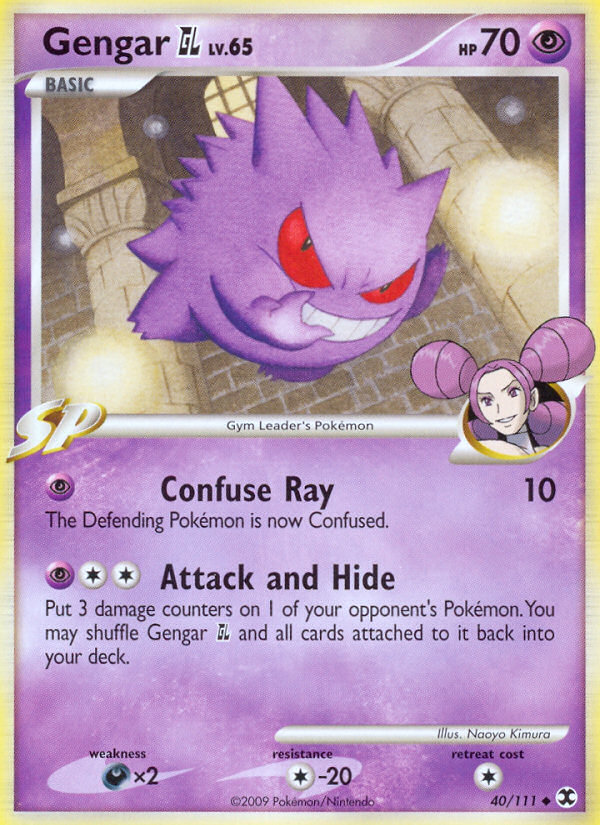 Gengar GL (40/111) [Platinum: Rising Rivals] | Card Citadel