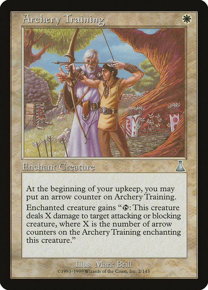 Archery Training [Urza's Destiny] | Card Citadel