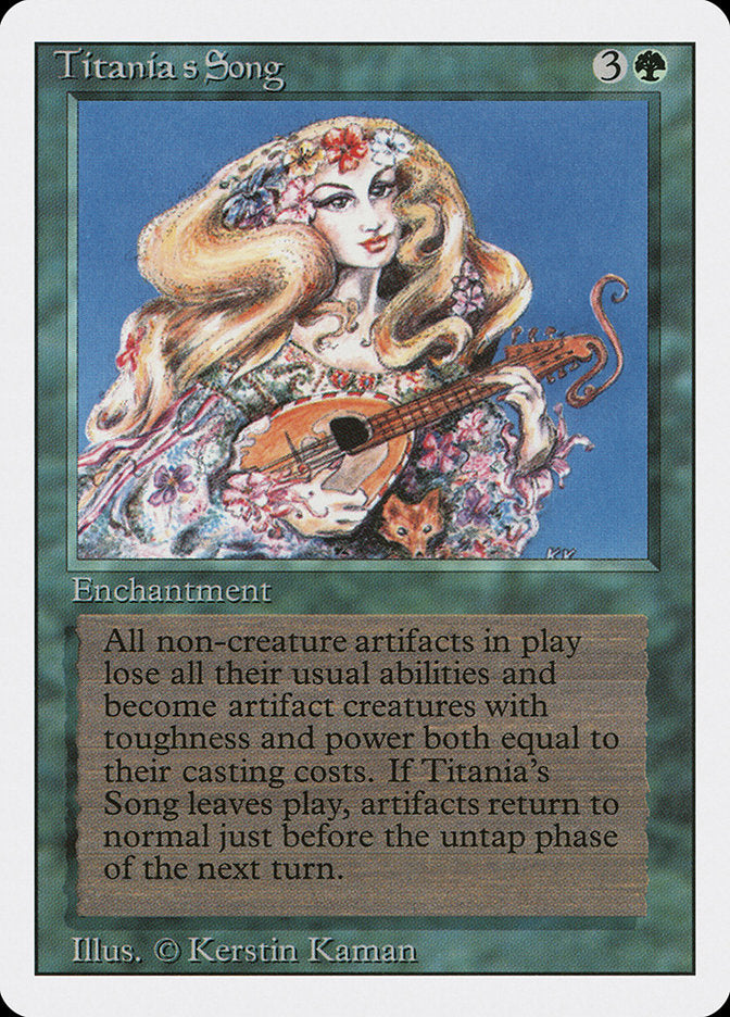 Titania's Song [Revised Edition] | Card Citadel