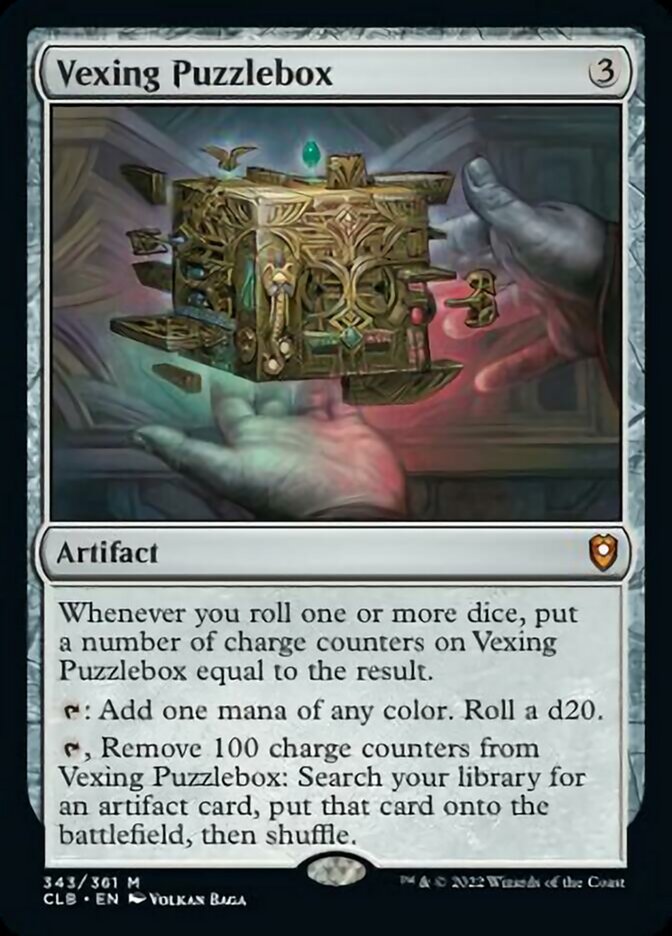 Vexing Puzzlebox [Commander Legends: Battle for Baldur's Gate] | Card Citadel