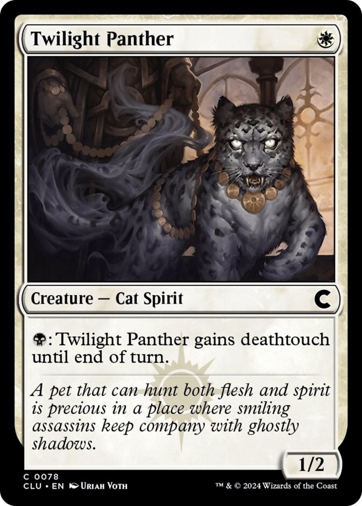 Twilight Panther [Ravnica: Clue Edition] | Card Citadel