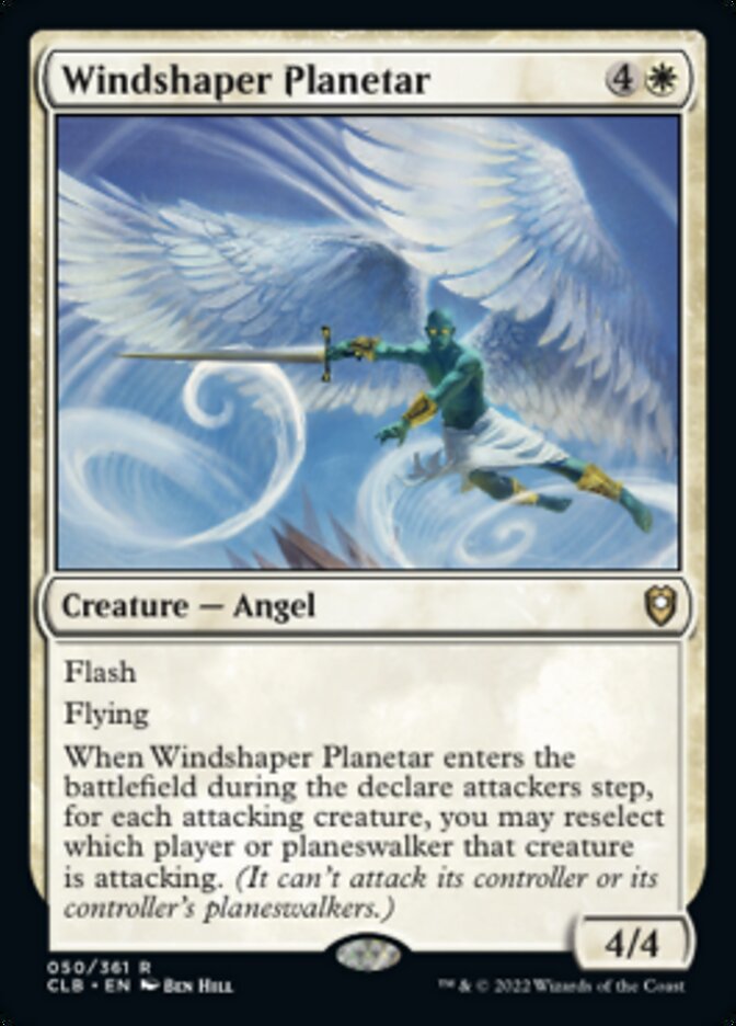 Windshaper Planetar [Commander Legends: Battle for Baldur's Gate] | Card Citadel