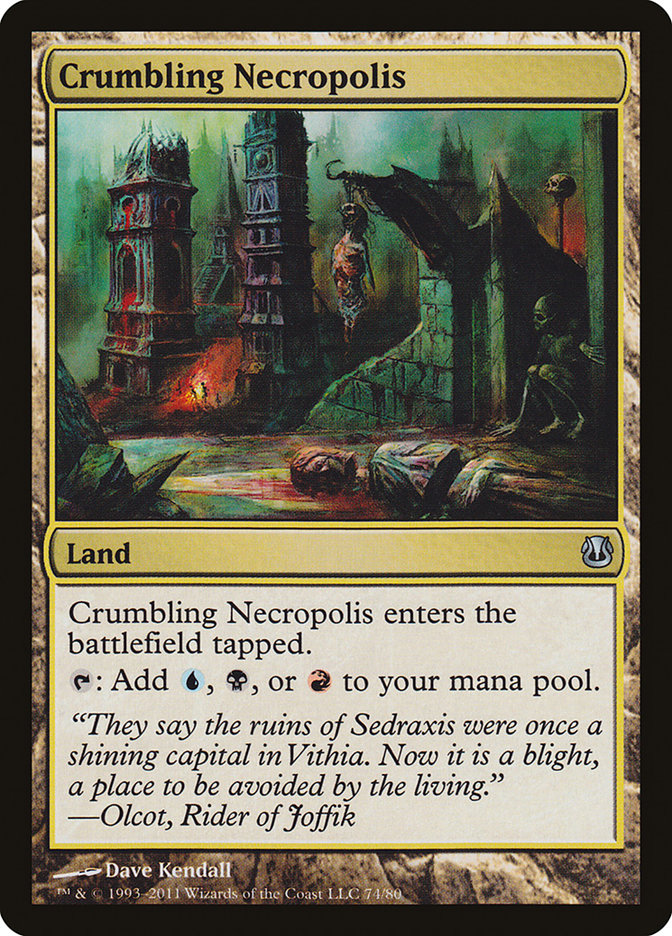Crumbling Necropolis [Duel Decks: Ajani vs. Nicol Bolas] | Card Citadel