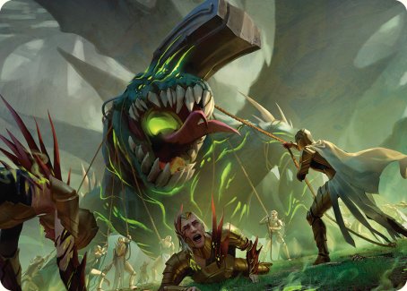 Noxious Assault Art Card [Phyrexia: All Will Be One Art Series] | Card Citadel